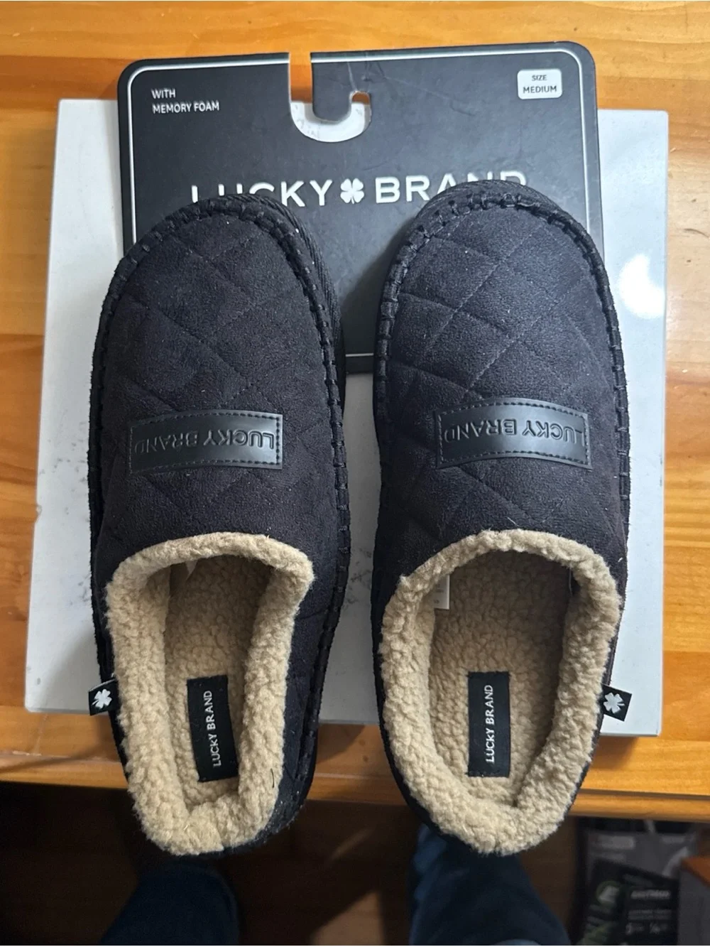 Lucky Brand quilted black